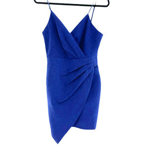 𝅺SAINTS AND SECRETS BLUE PLEATED DRESS